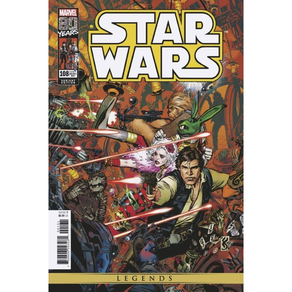 Star Wars Original Marvel Years #108 Golden Variant | Unknown Comics Exclusive | vintageantiquesgifts.com