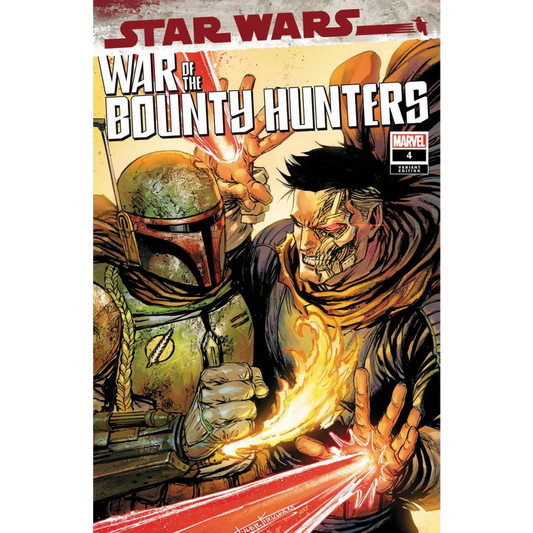 Star Wars War Bounty Hunters Epic Battle Comic Book featuring Boba Fett in action