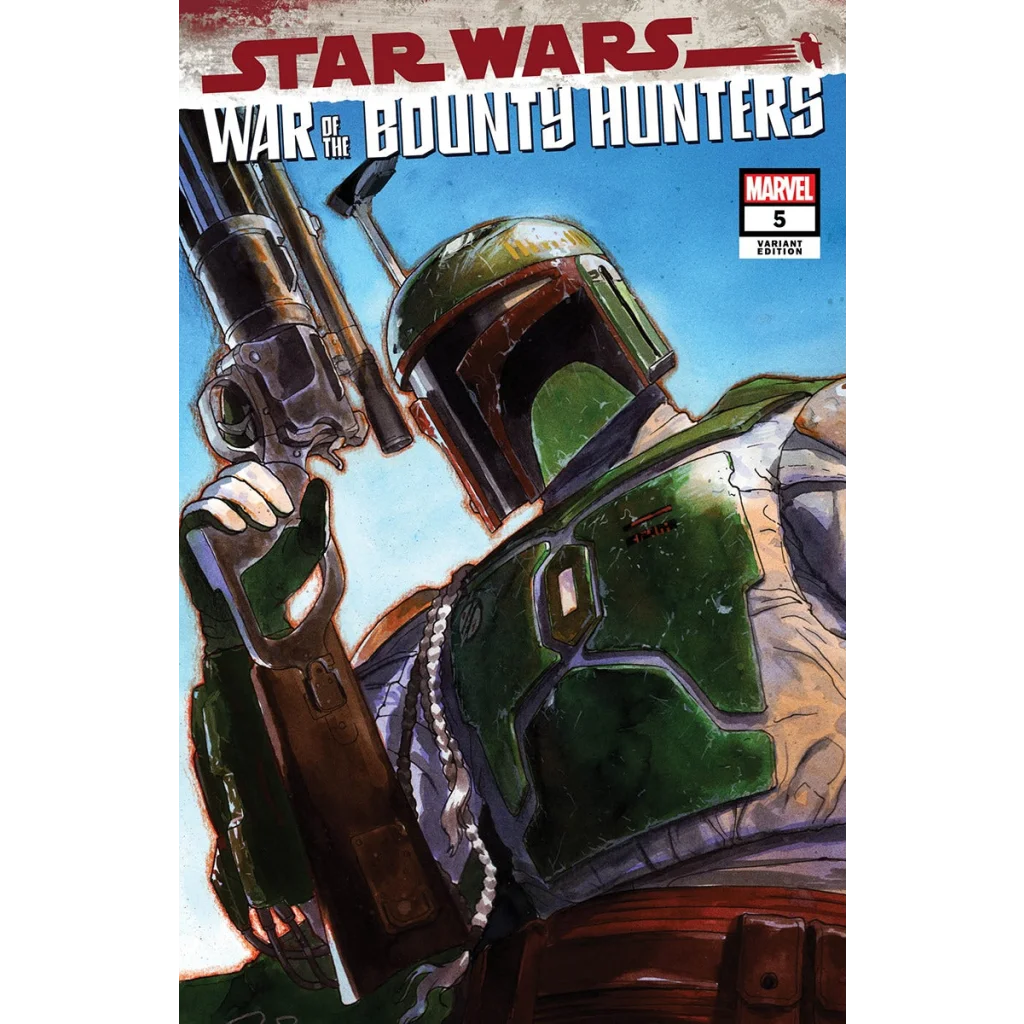 Star Wars War Bounty Hunters comic with Boba Fett on the cover for ultimate fans
