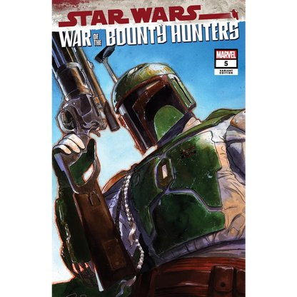 Star Wars War Bounty Hunters comic with Boba Fett on the cover for ultimate fans