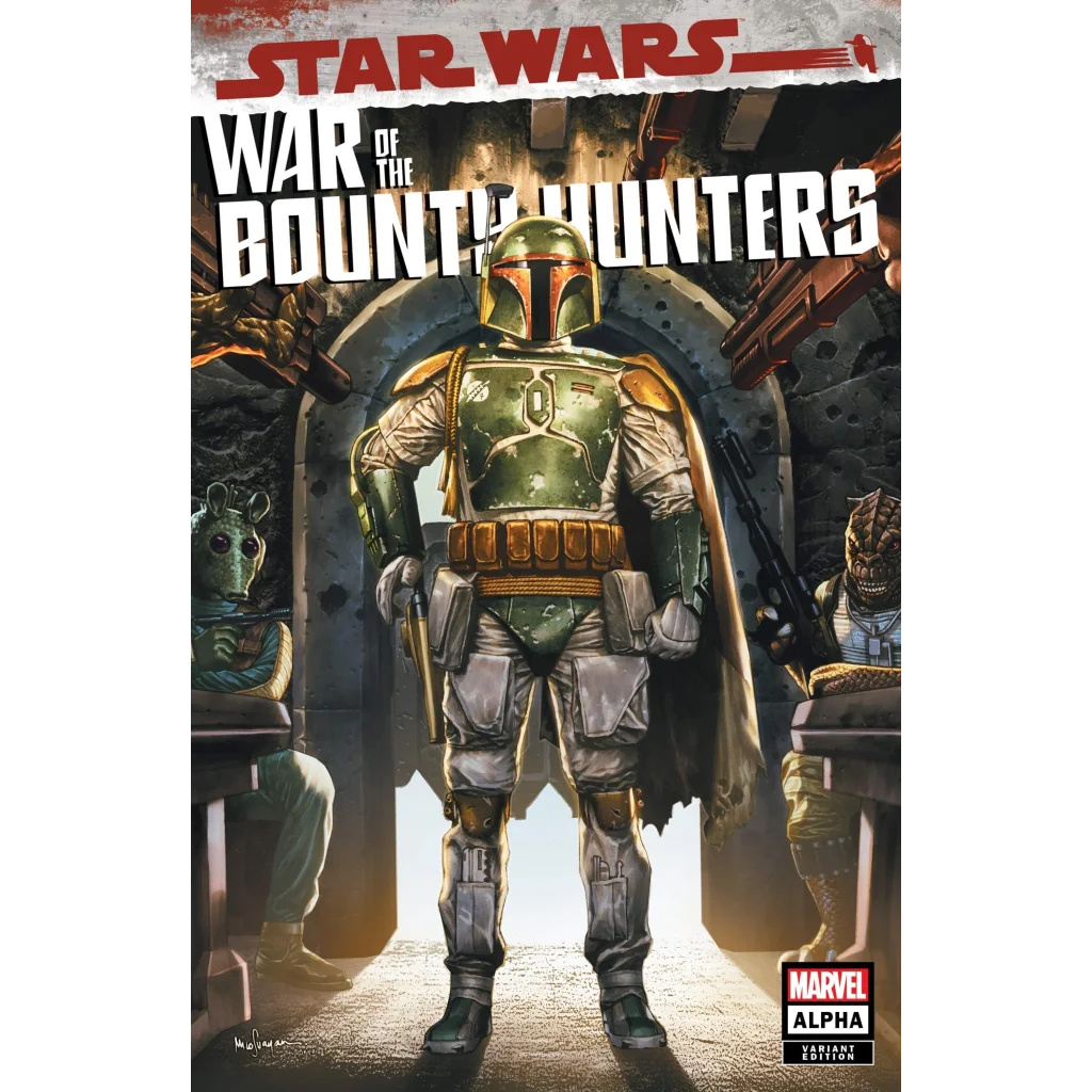 Star Wars Bounty Hunters comic featuring Boba Fett from War Bounty Hunters series