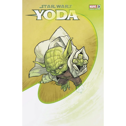Star Wars Yoda Comic Graded Blue Label Variant Issue 3 cover image