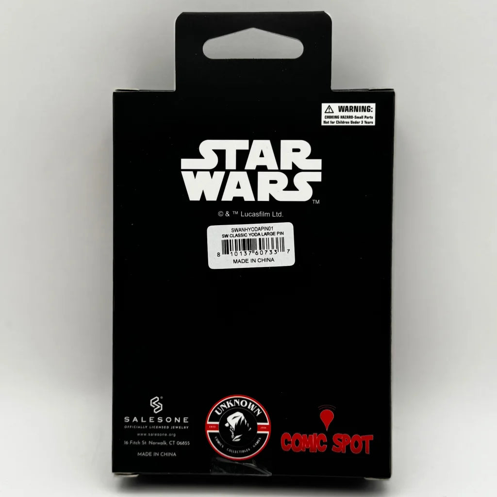 Star Wars Yoda enamel pin in packaging for Tokyo 2025 Glow Edition