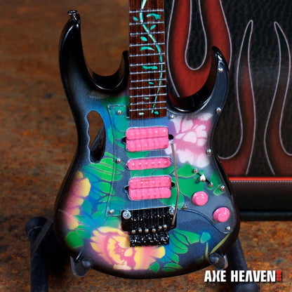 Steve Vai Lotus Flower miniature guitar replica by Axe Heaven®