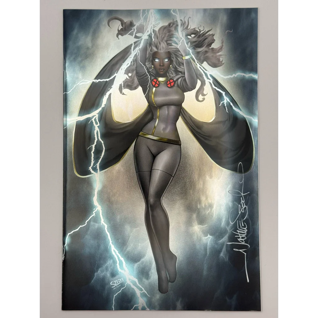 Comic book featuring Storm from X-Men in Storm #1 Foil Edition by Nathan Szerdy