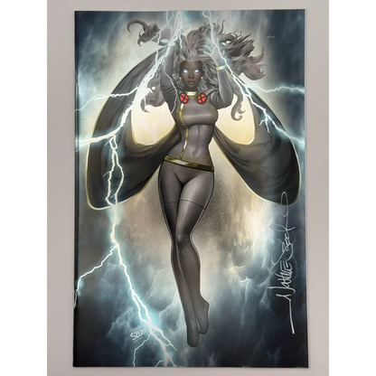 Comic book featuring Storm from X-Men in Storm #1 Foil Edition by Nathan Szerdy