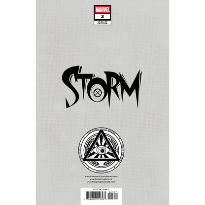 Variant comic cover for Marvel Storm #3 by Mateus Manhanini, exclusive from Unknown Comics