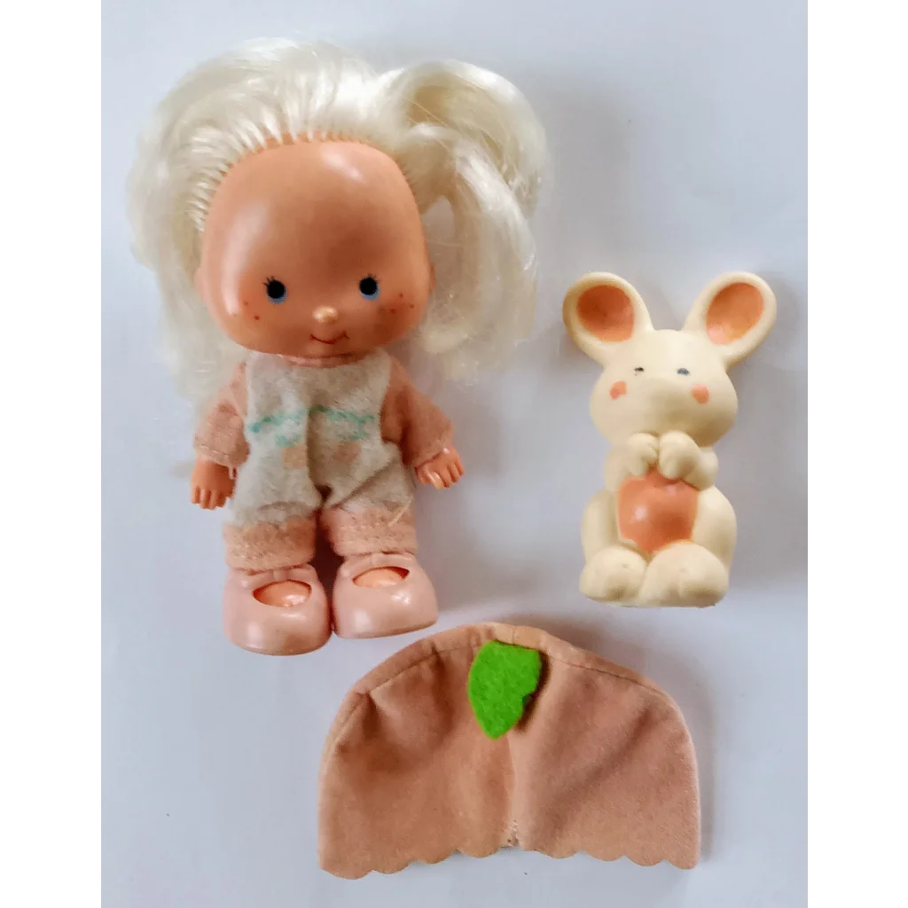 Vintage Strawberry Shortcake Doll Apricot Angel with pastel wings