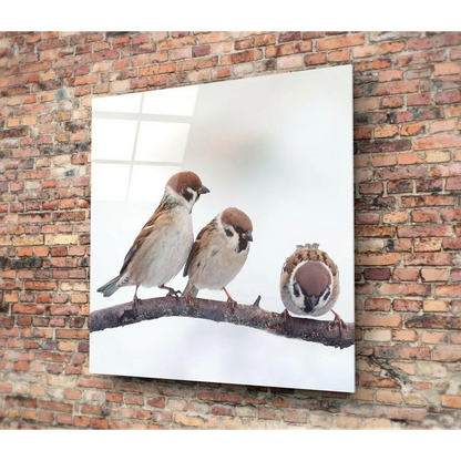 Stunning 3D printed sparrow wall art bringing nature inside