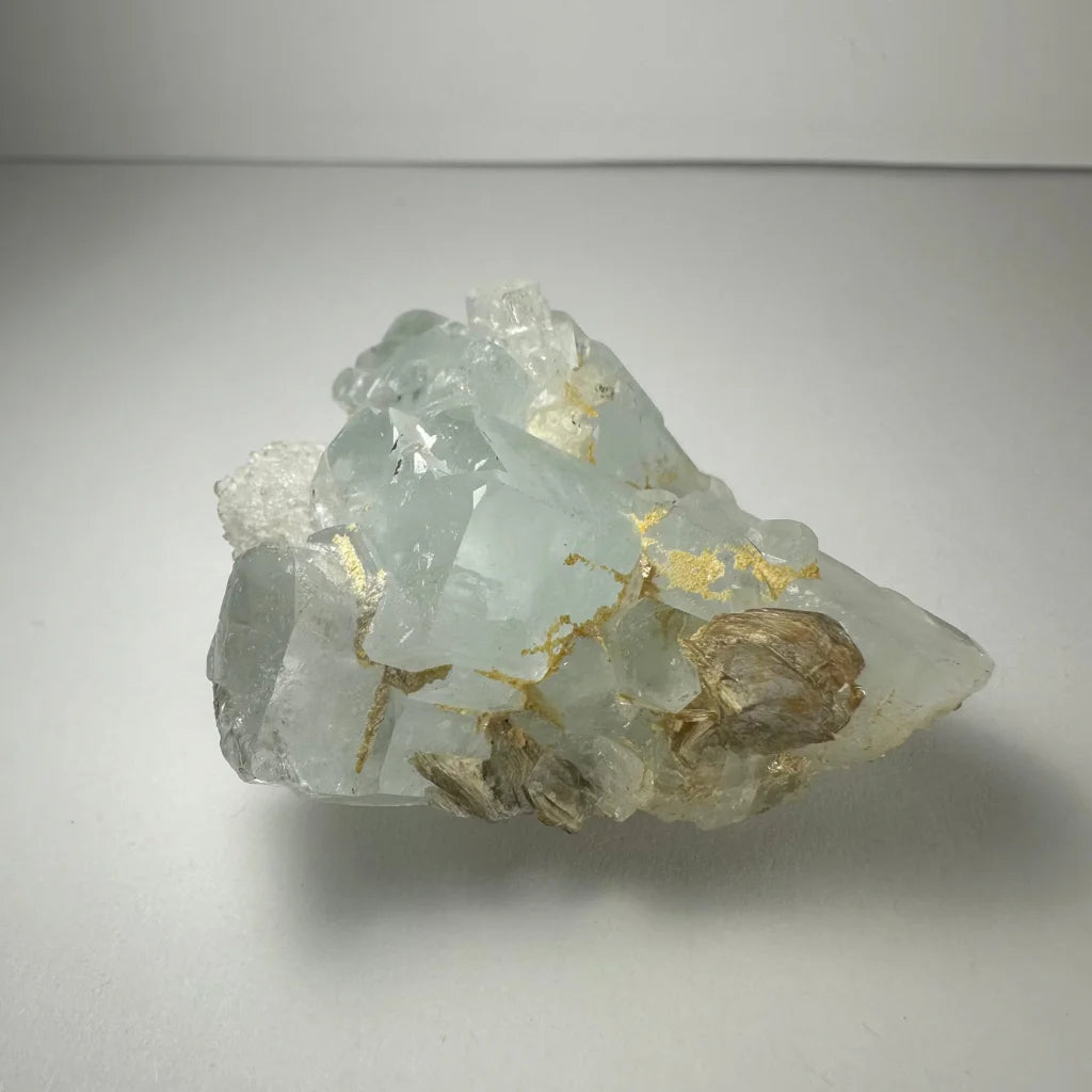 Stunning aquamarine crystal cluster from Shigar Valley Pakistan