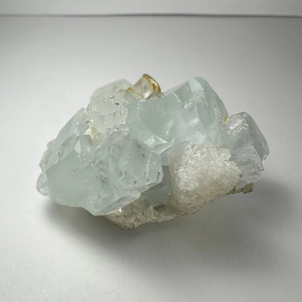 Stunning aquamarine crystal cluster from Shigar Valley, Pakistan