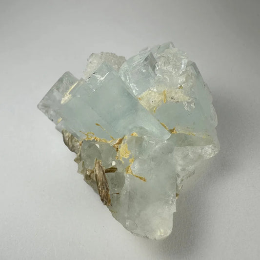 Stunning aquamarine crystal cluster from Shigar Valley, Pakistan