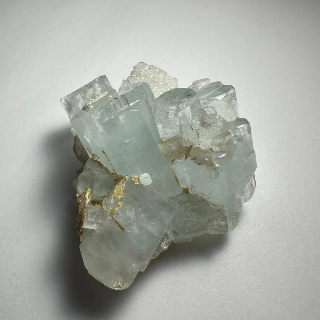 Stunning aquamarine crystal cluster from Shigar Valley Pakistan