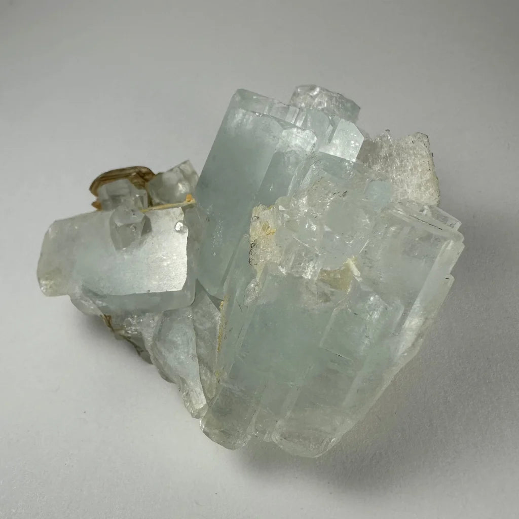 Stunning aquamarine crystal cluster from Shigar Valley, Pakistan