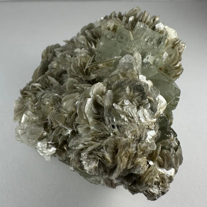 Stunning translucent pale green aquamarine crystal from Shigar Valley Pakistan
