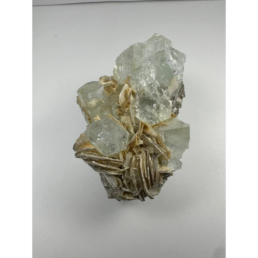 Stunning translucent aquamarine crystal cluster from Shigar Valley Pakistan