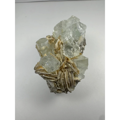 Stunning translucent aquamarine crystal cluster from Shigar Valley Pakistan