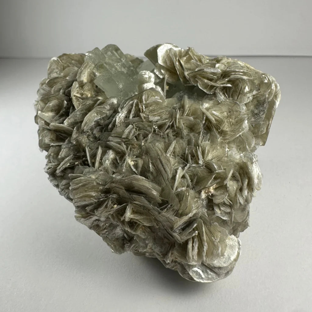 Stunning translucent grayish-green aquamarine crystal from Shigar Valley, Pakistan