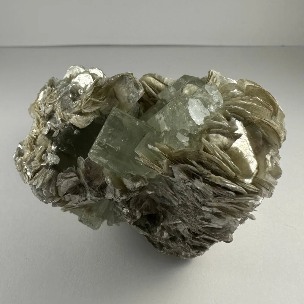 Stunning aquamarine crystal cluster from Shigar Valley, Pakistan