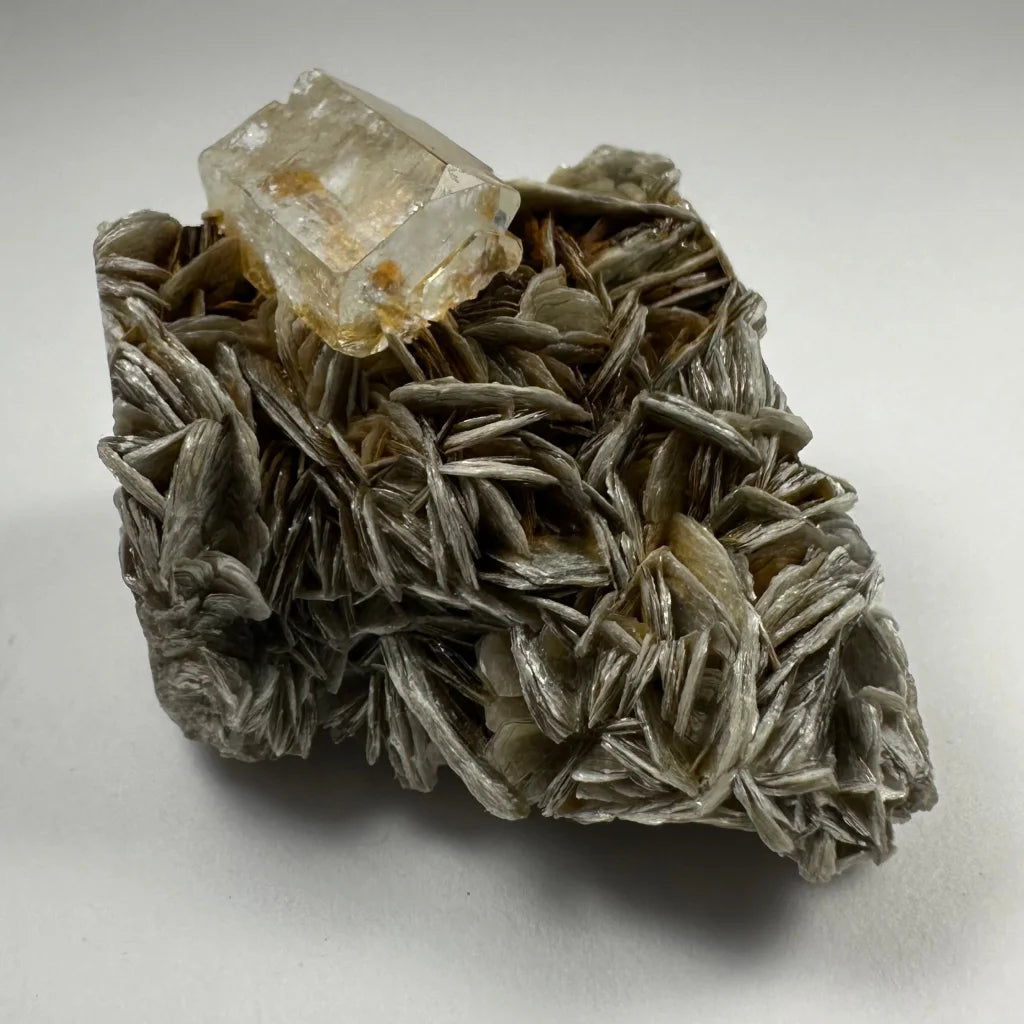 Stunning aquamarine muscovite crystal from Shigar Valley, Pakistan
