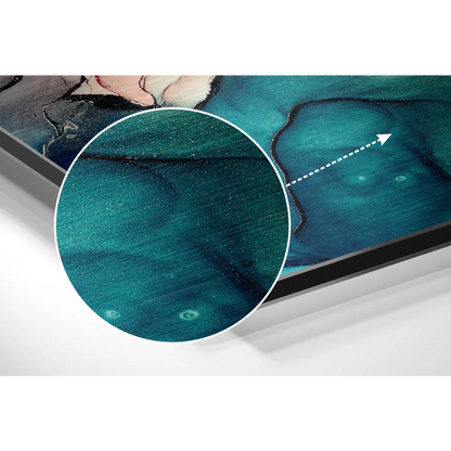 Samsung Galaxy Tab S7+ on brushed aluminium dibond art print