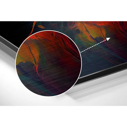 Stunning 2019 MacBook Pro 13-inch in brushed aluminium dibond art print