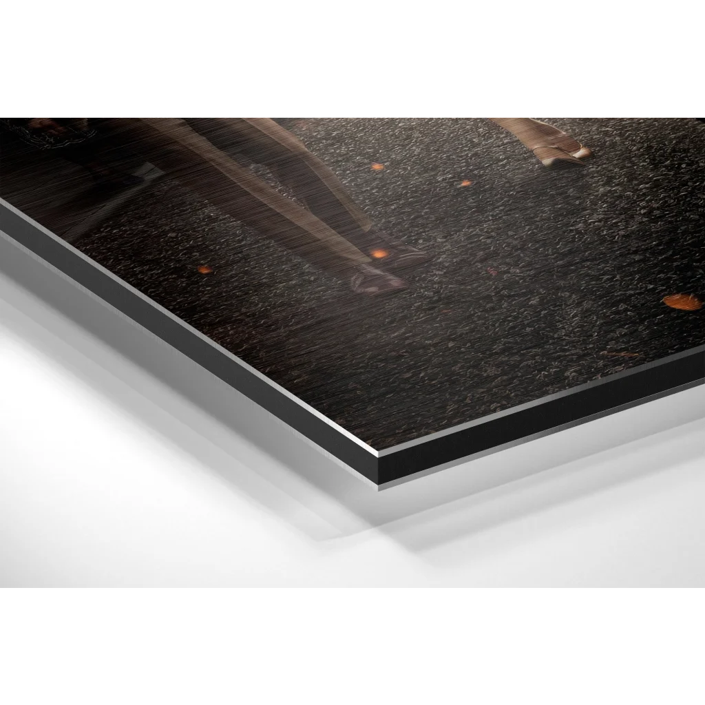 Stunning Brushed Aluminium Dibond Wall Art Print | Glass Wall Art Print | vintageantiquesgifts.com