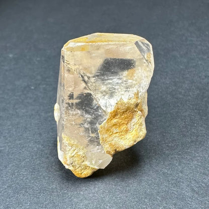 Stunning golden topaz crystal from Pakistans Shigar Valley