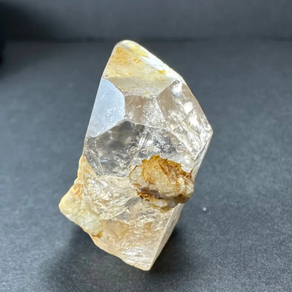 Stunning golden topaz crystal from Pakistan’s Shigar Valley with inclusions