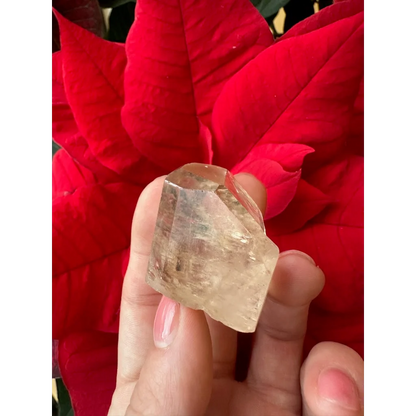 Stunning golden topaz crystal from Shigar Valley, Pakistan