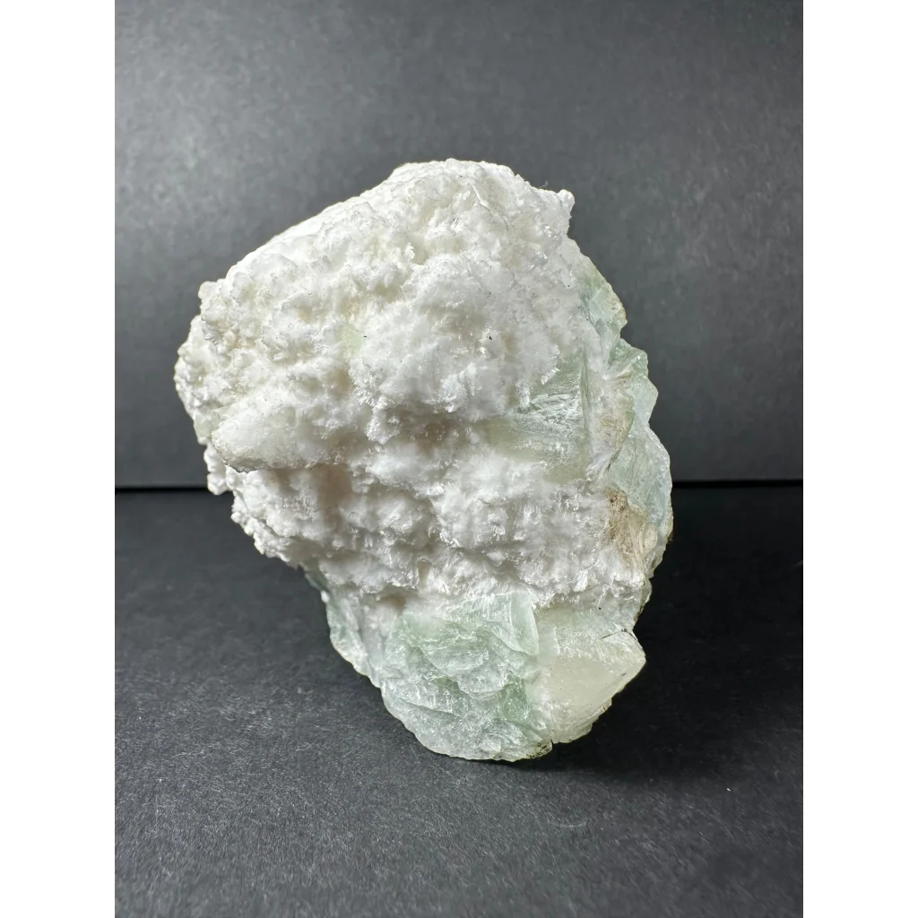 Stunning green apophyllite crystal cluster from India