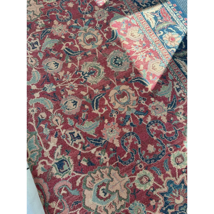 Stunning Karastan Samovar Teawash red Persian wool rug in excellent condition