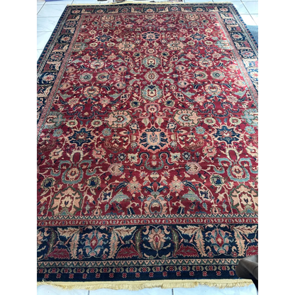 Karastan Samovar Teawash 902 wool rug in excellent condition machine-made USA