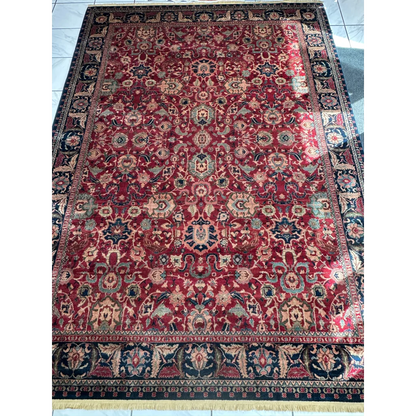 Karastan Samovar Teawash 902 Persian wool rug with intricate floral patterns