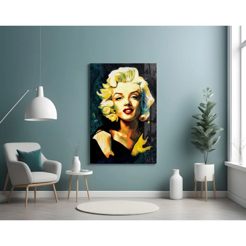 Stunning Marilyn Monroe pop art canvas wall art print
