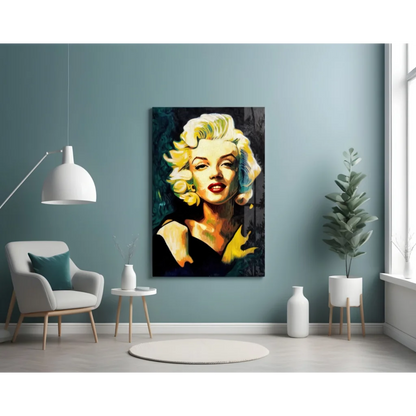 Stunning Marilyn Monroe pop art canvas wall art print