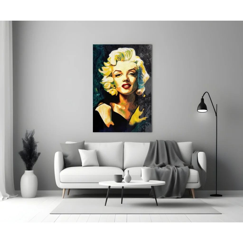 Stunning Marilyn Monroe pop art canvas wall art print