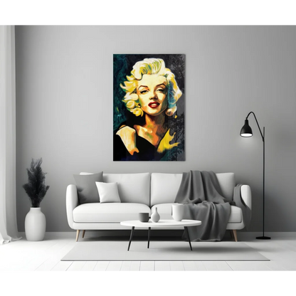 Stunning Marilyn Monroe pop art canvas wall art print