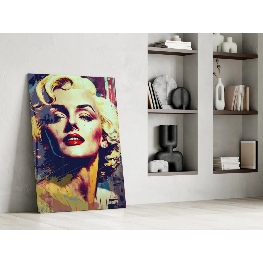 Stunning Marilyn Monroe pop art wall canvas print