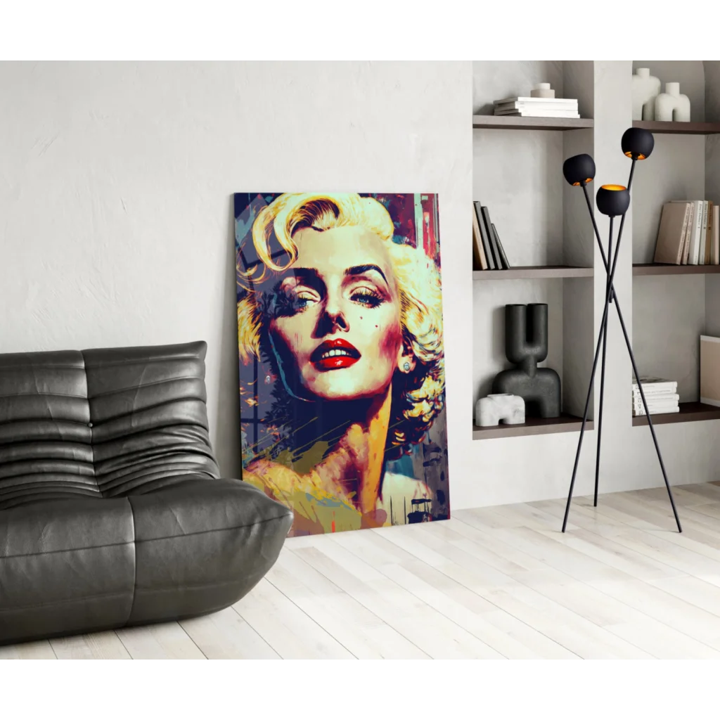 Stunning Marilyn Monroe pop art wall canvas print