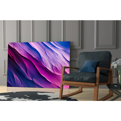 Stunning purple blue glass wall art print for Samsung Galaxy S21 Ultra