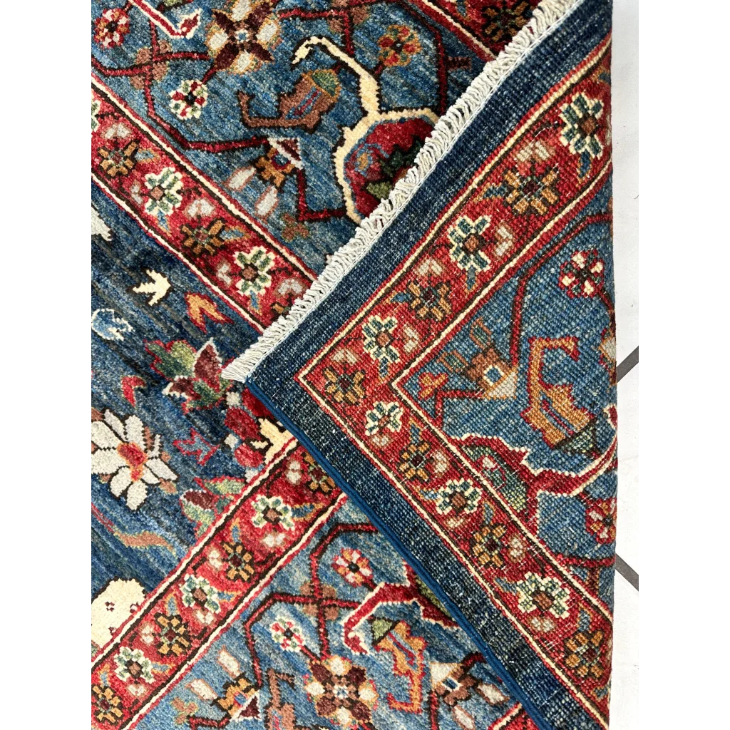 Stunning Serapi Transitional Rug with Intricate Floral Patterns