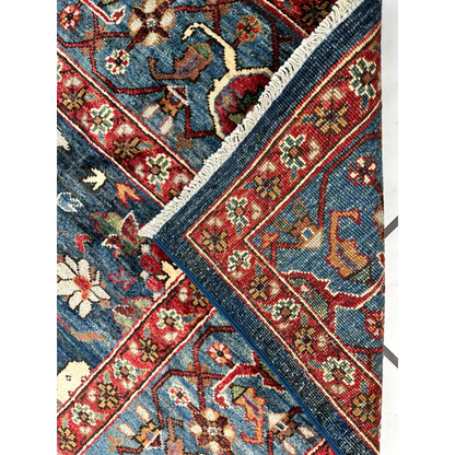 Stunning Serapi Transitional Rug with Intricate Floral Patterns