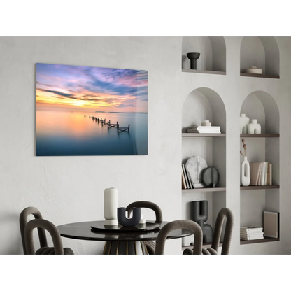 Modern black round dining table with minimalist sleek legs