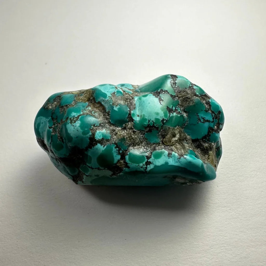 Vibrant turquoise nugget from Southwestern United States
