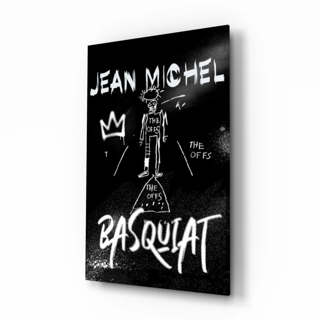 Basquiat Graffiti Style Canvas Wall Art Print | Insigneart USA | vintageantiquesgifts.com