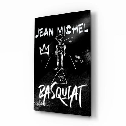 Basquiat Graffiti Style Canvas Wall Art Print | Insigneart USA | vintageantiquesgifts.com
