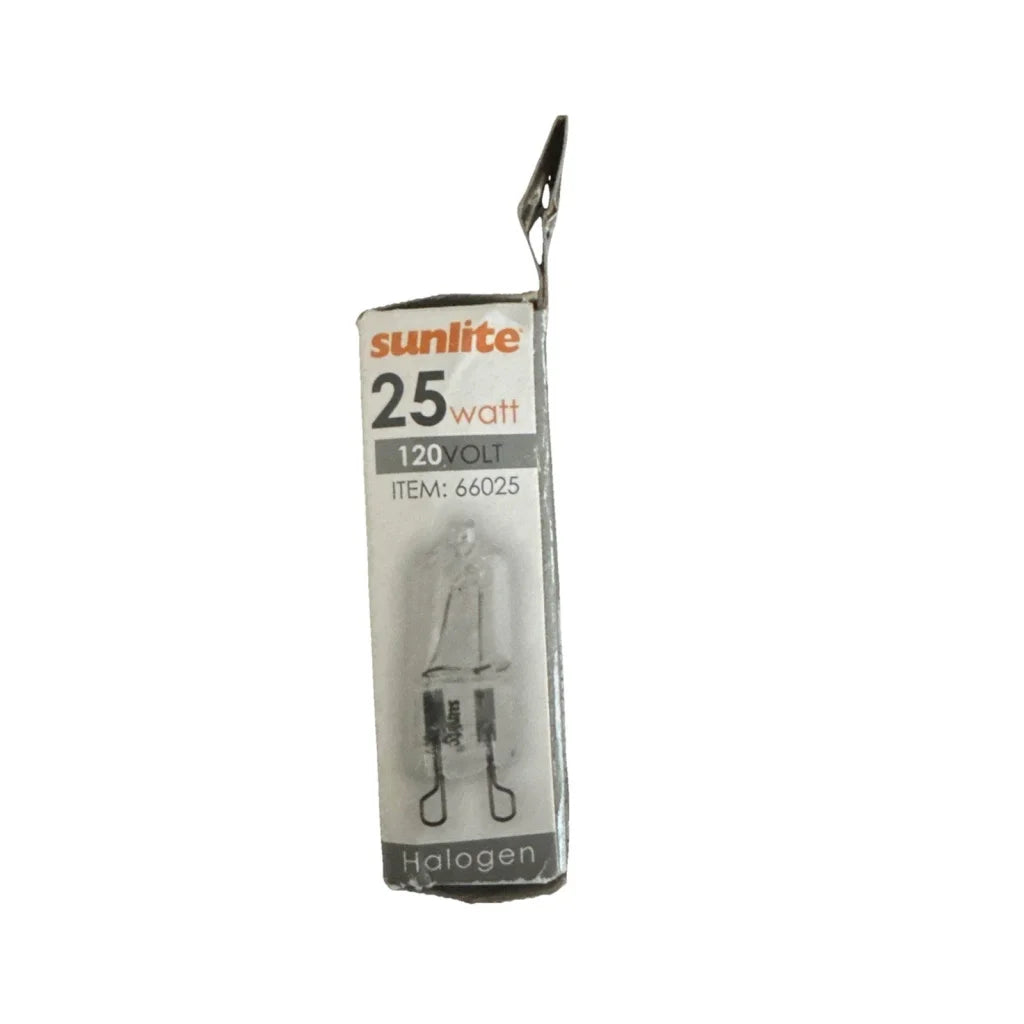 Sunlite incand light Q20/CL/GY6/12V 25W halogen bulb in clear glass pack