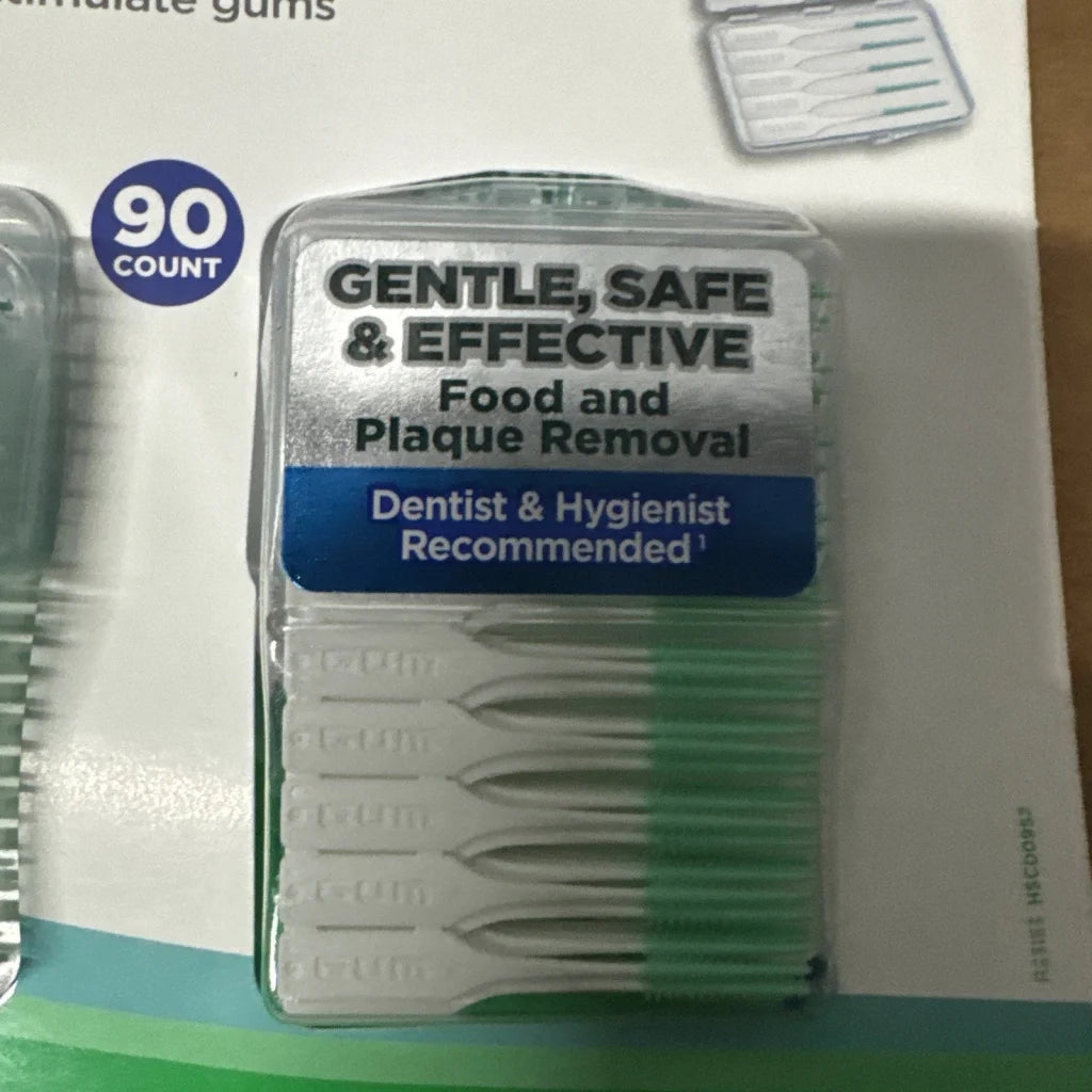 Sunstar GUM Soft-Picks original dental picks 90ct in clear case