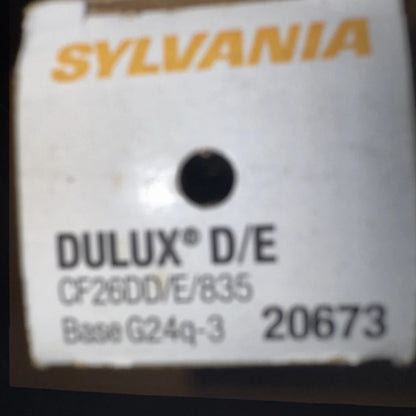 Sylvania Dulux D/E CF26DD eco light bulb 20673 back view